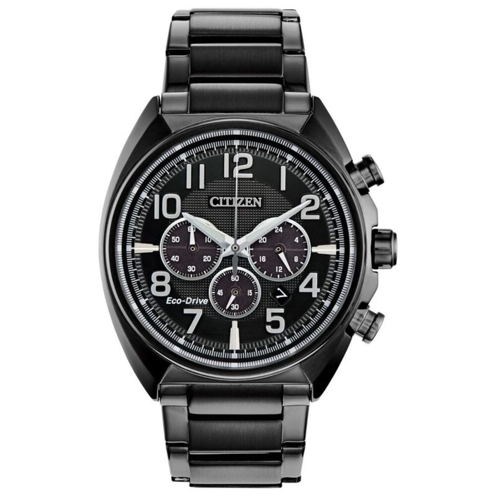 Citizen Men's Eco-Drive Black Dial Watch - CA4285-68E